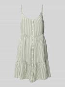 Vero Moda Loose Fit A-Linien-Kleid aus reiner Viskose Modell 'BUMPY' i...