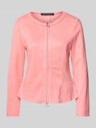 Betty Barclay Blazer mit Zweiwege-Reißverschluss in Pink, Größe 38