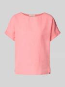 Christian Berg Woman Loose Fit Blusenshirt aus reinem Leinen in Pink, ...