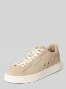ARMANI EXCHANGE Sneaker mit Label-Detail in Taupe, Größe 42