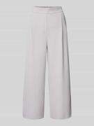 Jake*s Collection Wide Leg Culotte mit Bundfalten in Lavender, Größe 4...