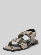 Steve Madden Sandalen aus Leder mit Ziernieten Modell 'MYRRINE' in Bla...