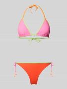 Banana Moon Bikini-Set mit Schnürverschluss Modell 'MUNDOIOKA' in Pink...