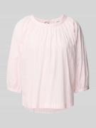s.Oliver RED LABEL Relaxed Fit Blusenshirt aus Baumwoll-Viskose-Mix in...