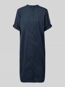 MOS MOSH Knielanges Hemdblusenkleid mit Stehkragen Modell 'Arleth' in ...