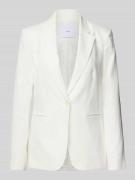 Mango Leinenblazer mit Paspeltaschen Modell 'BORELI' in Offwhite, Größ...