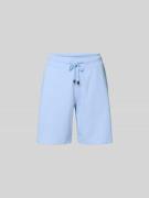 Juvia Sweatshorts mit elastischem Bund in Bleu, Größe XS