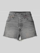 Levi's® Jeansshorts im Used-Look Modell '501 ORIGINAL SHORT' in Anthra...