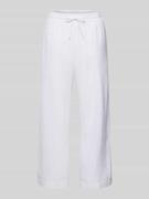 FREE/QUENT Straight Leg Leinenhose mit Eingrifftaschen Modell 'Lava' i...