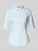 Christian Berg Woman Selection Hemdbluse mit verdeckter Knopfleiste in...
