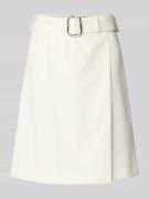 HUGO Minirock in Wickel-Optik Modell 'Ronea' in Weiss, Größe 42
