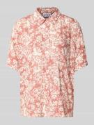 JAKE*S STUDIO WOMAN Relaxed Fit Bluse aus Viskose mit 1/2-Arm in Terra...