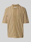 Jack & Jones Freizeithemd mit Knopfleiste Modell 'EMIL' in Beige, Größ...