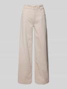Christian Berg Woman Wide Leg Jeans mit Eingrifftaschen in Beige, Größ...