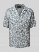 Marc O'Polo Regular Fit Freizeithemd aus Leinen-Baumwoll-Mix in Blau, ...