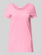 Rich & Royal T-Shirt mit Rundhalsausschnitt in Pink, Größe L