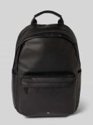 bugatti Rucksack mit Logo-Prägung Modell 'RICO' in Black, Größe 1