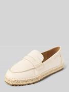 Marc O'Polo Espadrilles aus weichem Leder in Offwhite, Größe 37