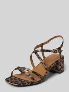Tamaris Sandalette mit Blockabsatz in Beige, Größe 39