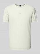 BOSS Orange T-Shirt mit Label-Print Modell 'Tokks' in Sand, Größe XXL