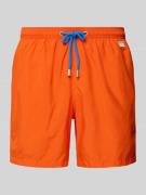 MC2 Saint Barth Regular Fit Badeshorts mit Label-Badge Modell 'LIGHTIN...