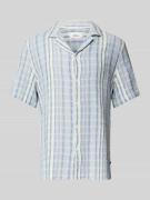 s.Oliver RED LABEL Oversize Freizeithemd aus reiner Baumwolle in Blau,...