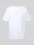 The North Face T-Shirt mit Label-Print in Weiss, Größe L