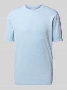 Lindbergh Relaxed Fit T-Shirt mit Rundhalsausschnitt in Hellblau, Größ...