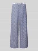 Polo Ralph Lauren Pyjama-Hose mit elastischem Logo-Bund in Dunkelblau,...