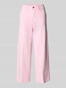s.Oliver RED LABEL Regular Fit Culotte-Jeans aus Baumwoll-Mix in Rosa,...