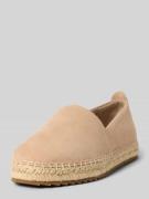 Marc O'Polo Espadrilles aus echtem Leder in Sand, Größe 36