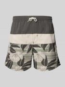 ONeill Badehose mit elastischem Bund in Oliv, Größe L