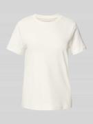 Tom Tailor Regular Fit T-Shirt aus reiner Baumwolle in Offwhite, Größe...