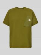 The North Face T-Shirt mit Brusttasche Modell 'TERRY' in Oliv, Größe M