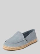 Tommy Hilfiger Loafer aus Wildleder mit Seil-Sohle in Hellblau, Größe ...
