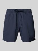 Quiksilver Badehose mit Label-Detail und elastischem Bund in Marine, G...