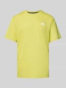 Adidas Training T-Shirt mit Logo-Print in Gelb, Größe S