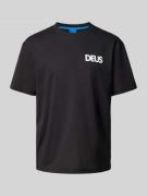 DEUS EX MACHINA T-Shirt mit Label-Print in Black, Größe S