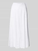 FREE/QUENT Leinenrock mit Eingrifftaschen Modell 'Lava' in Weiss, Größ...