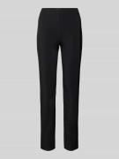 Raffaello Rossi Skinny Fit Hose mit breitem Bund in Black, Größe 34