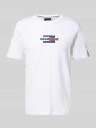 Tommy Hilfiger Regular Fit T-Shirt aus reiner Baumwolle in Weiss, Größ...