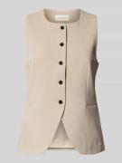 MSCH Copenhagen Weste mit Rundhalsausschnitt Modell 'Mirabelle Michell...