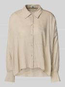 Drykorn Relaxed Fit Leinenbluse mit Brusttasche Modell 'NAMIDA' in San...