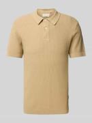 Blend Super Skinny Fit Poloshirt mit Strukturmuster Modell 'AIDEN' in ...