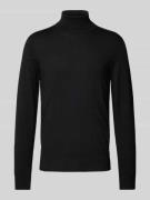 JOOP! Collection Rollkragenpullover mit gerippten Abschlüssen Modell '...