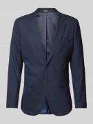 SELECTED HOMME Slim Fit Sakko mit Woll-Anteil Modell 'NEIL' in Marine,...