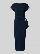 Tommy Hilfiger Tailliertes Freizeitkleid aus reiner Baumwolle in Marin...
