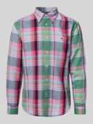 Tommy Hilfiger Regular Fit Freizeithemd aus Baumwoll-Leinen-Mix in Rot...