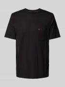Tommy Hilfiger Regular Fit T-Shirt aus reiner Baumwolle in Black, Größ...