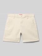 Levi’s® Kids Relaxed Fit Shorts mit Label-Detail in Beige, Größe 140